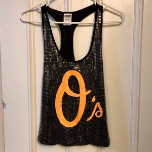 Sequin Orioles tank by Victoria’s Secret, small